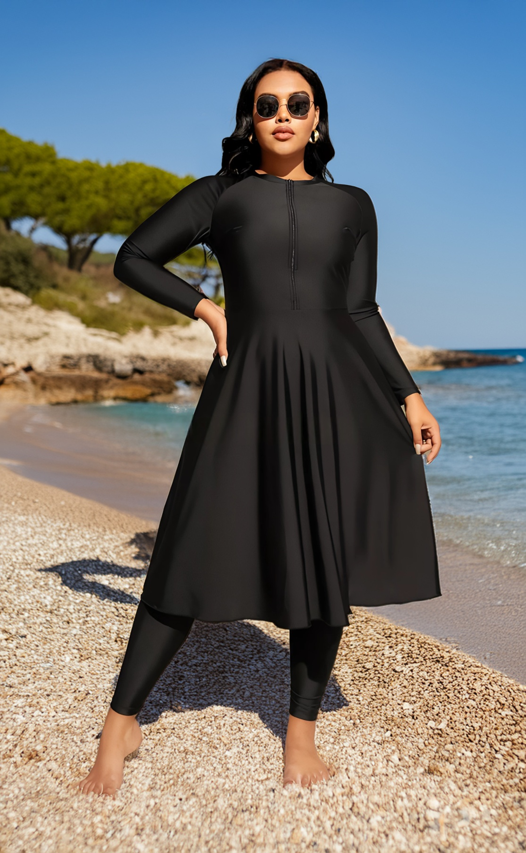 Burka Maillot de Bain Grande Taille Dayana - aya burkini