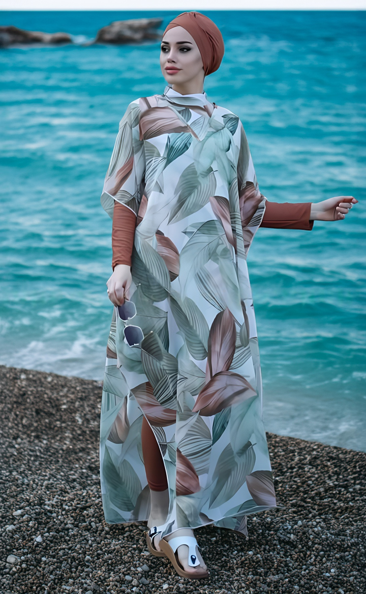 Maillot de bain musulman avec paréo Aysha - aya burkini