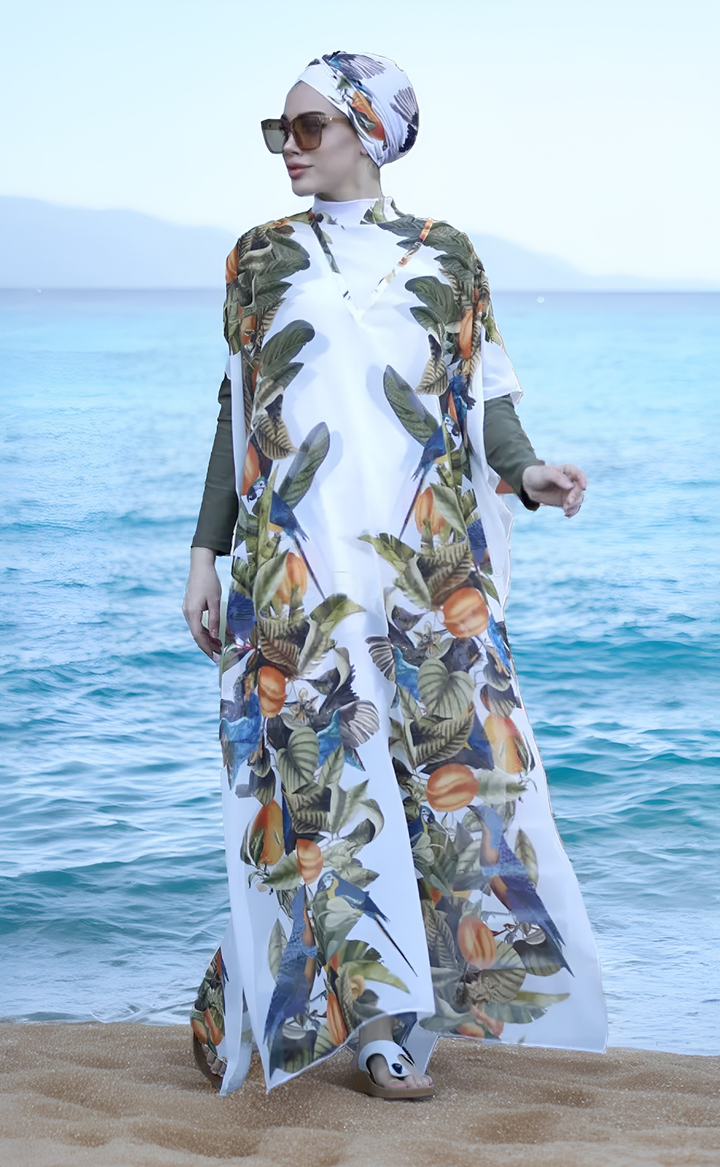 Maillot de bain musulman avec paréo Amazonia - Aya Burkini