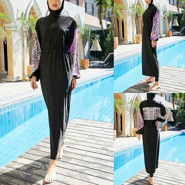 Arab Bathing Suits 3 Pieces Sets Halal Swimwear Swimsuit