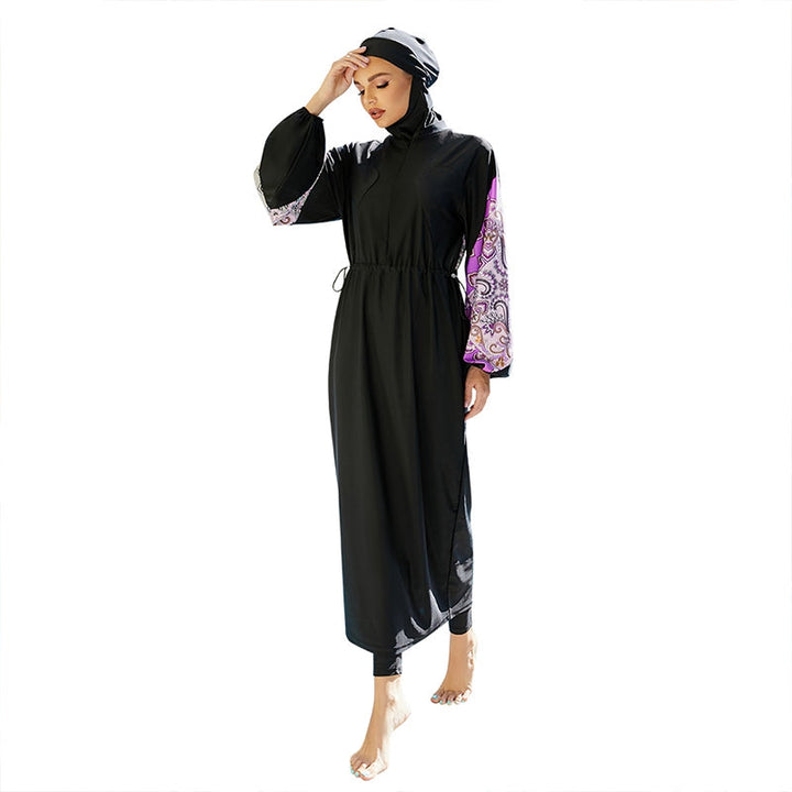 Arab Bathing Suits 3 Pieces Sets Halal Swimwear Swimsuit