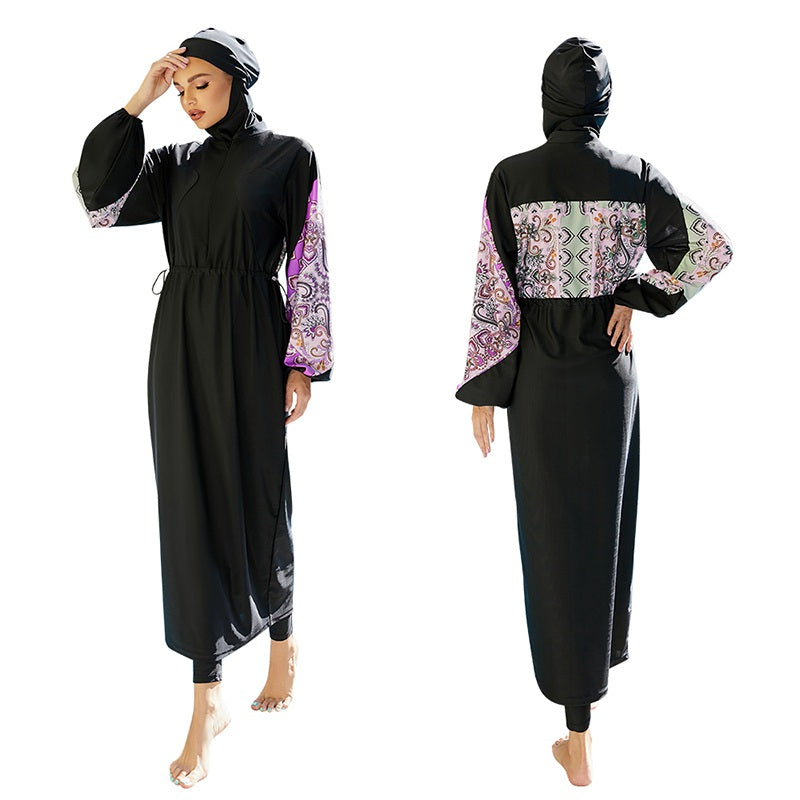 Arab Bathing Suits 3 Pieces Sets Halal Swimwear Swimsuit